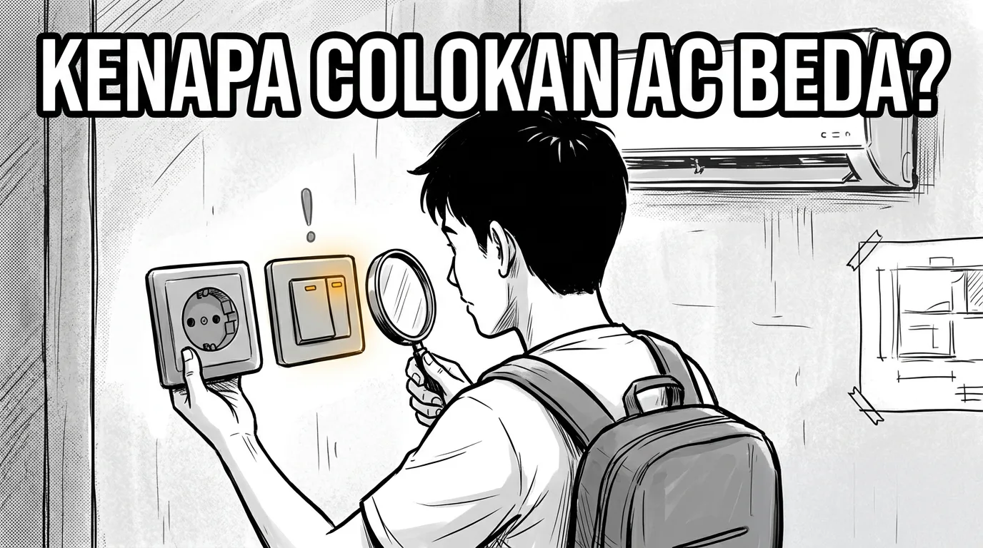 Kenapa Colokan AC Bentuknya "Aneh"? Ini Alasan Teknisnya